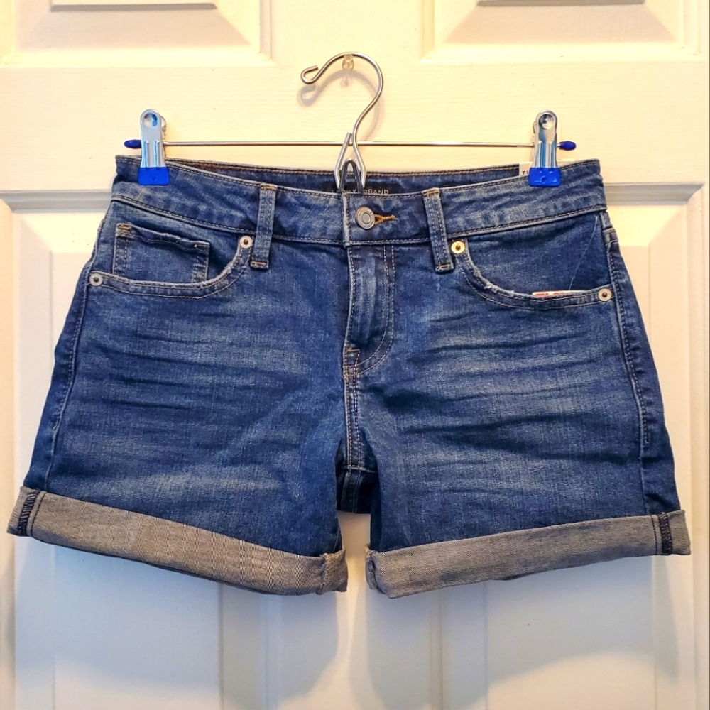 Lucky Brand Roll Up Jean Shorts